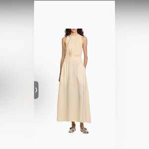 Sandro Cream Maxi Dress